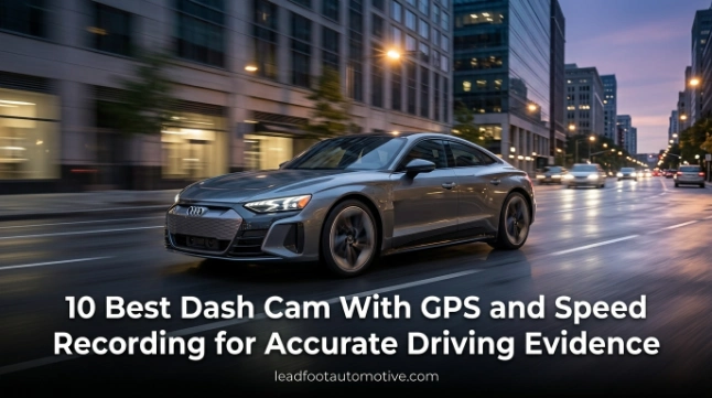 10 Best Dash Cam With GPS and Speed Recording for Accurate Driving Evidence
