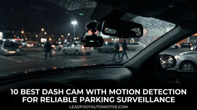 10 Best Dash Cam With Motion Detection for Reliable Parking Surveillance