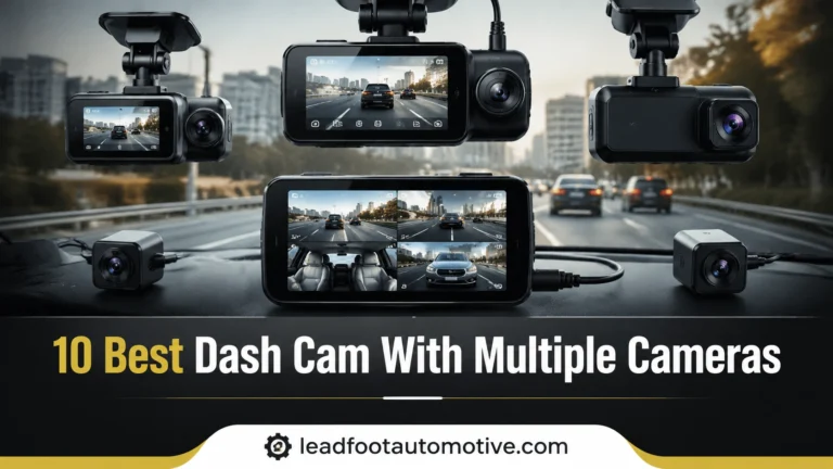 10 Best Dash Cam With Multiple Cameras