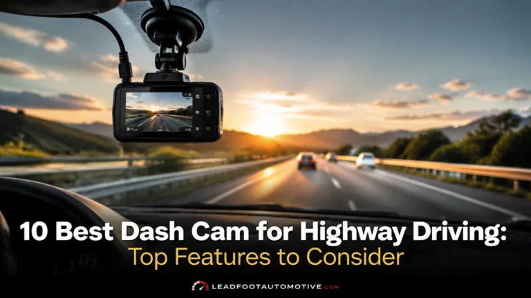 10 Best Dash Cam for Highway Driving Top Features to Consider
