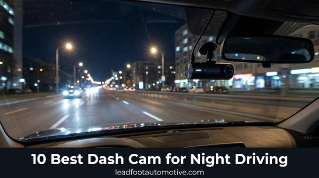 10 Best Dash Cam for Night Driving