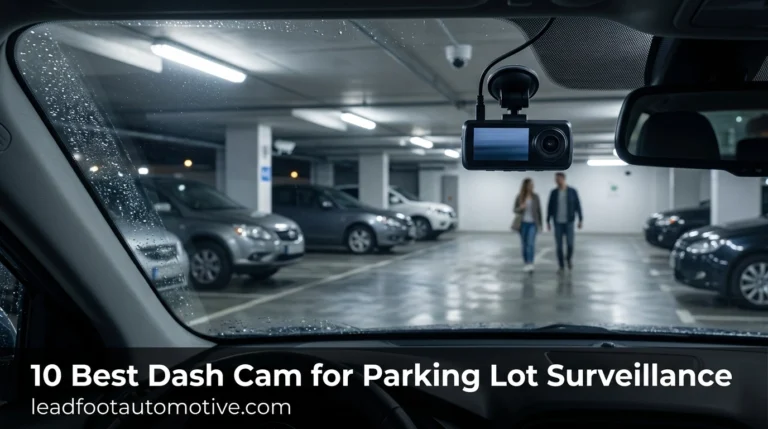 10 Best Dash Cam for Parking Lot Surveillance