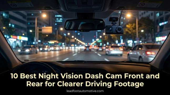 10 Best Night Vision Dash Cam Front and Rear for Clearer Driving Footage