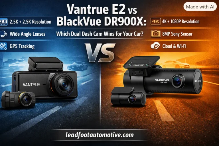 Vantrue E2 vs BlackVue DR900X