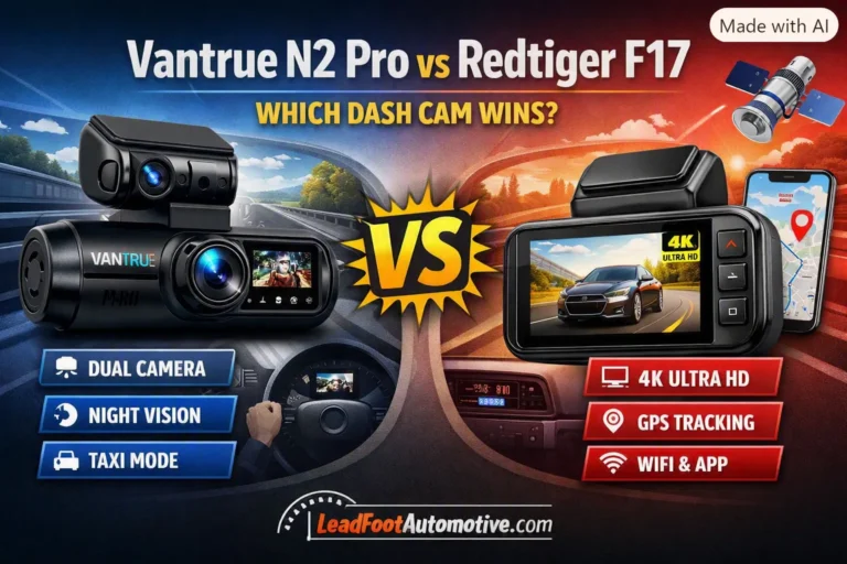 Vantrue N2 Pro vs Redtiger F17