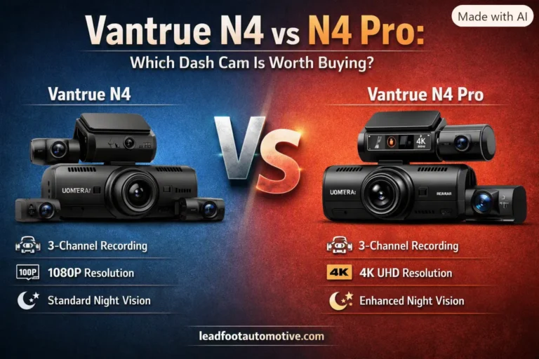 Vantrue N4 vs N4 Pro