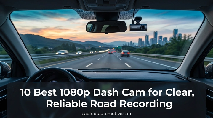 10 Best 1080p Dash Cam for Clear, Reliable Road Recording