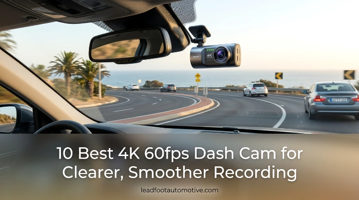 10 Best 4K 60fps Dash Cam for Clearer, Smoother Recording