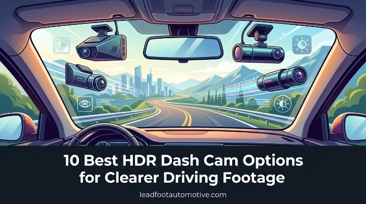 10 Best HDR Dash Cam Options for Clearer Driving Footage