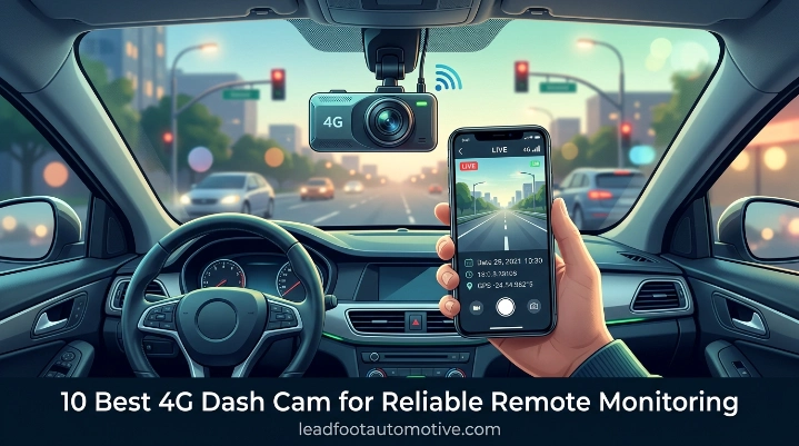 10 Best 4G Dash Cam for Reliable Remote Monitoring