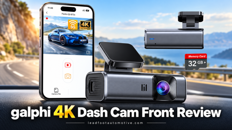 galphi 4K Dash Cam Front Review