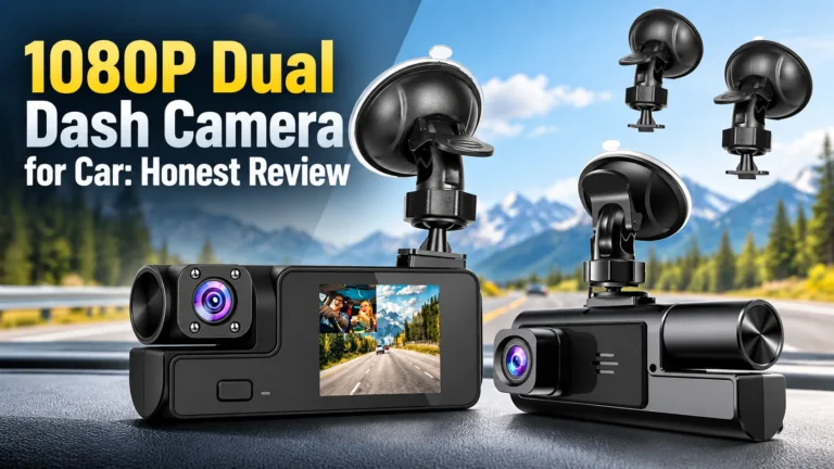 1080P Dual Dash Camera for Car