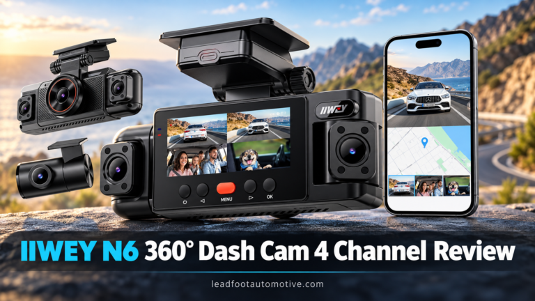 IIWEY N6 360° Dash Cam 4 Channel Review