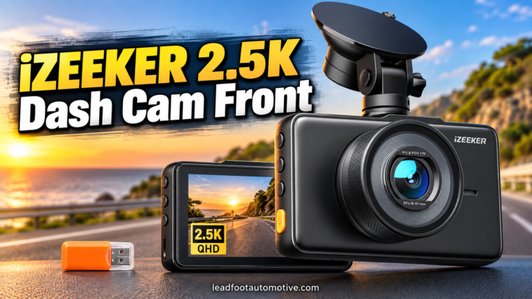 iZEEKER 2.5K Dash Cam Front