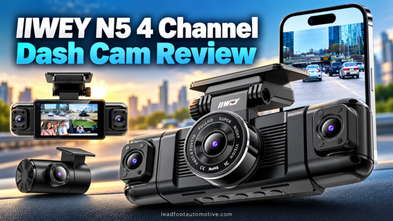 IIWEY N5 4 Channel Dash Cam Review