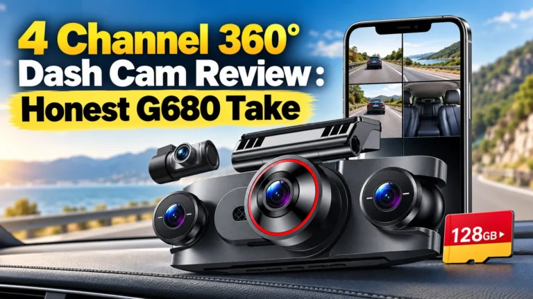 4 Channel 360° Dash Cam