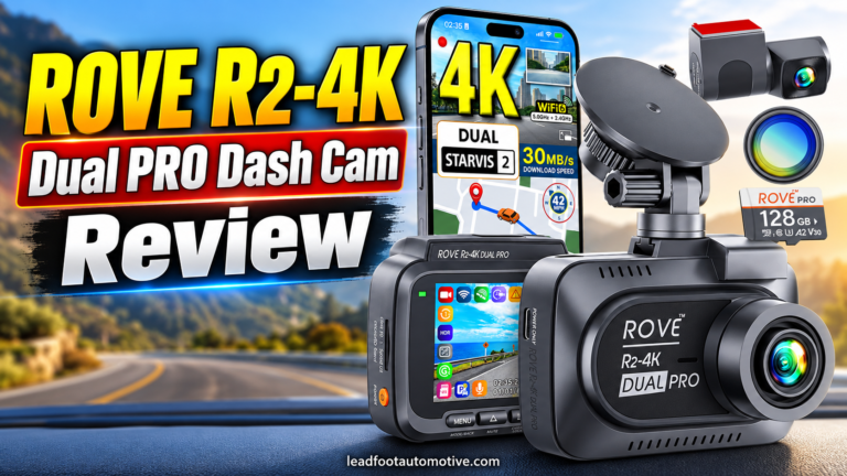 ROVE R2-4K Dual PRO Dash Cam