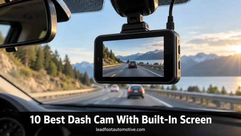 Best Dash Cam With Built-In Screen