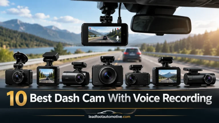 Best Dash Cam With Voice Recording