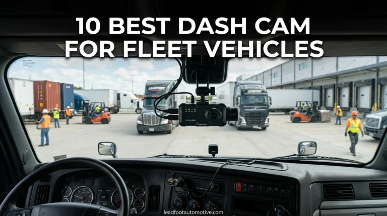 Best Dash Cam for Fleet Vehicles