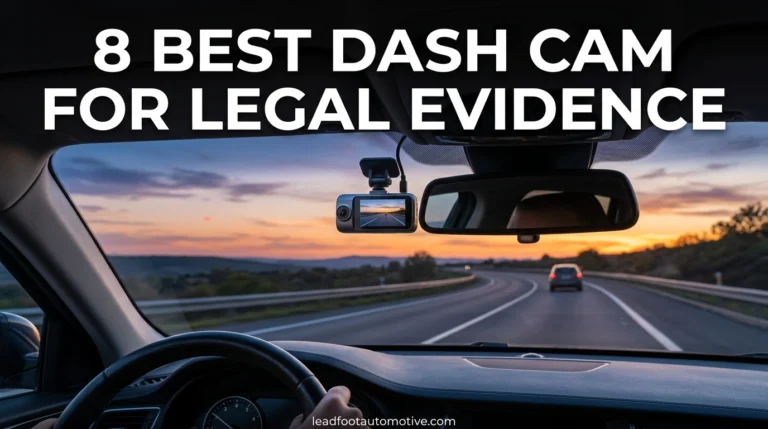 Best Dash Cam for Legal Evidence