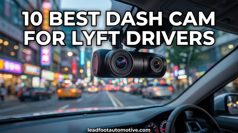 Best Dash Cam for Lyft Drivers