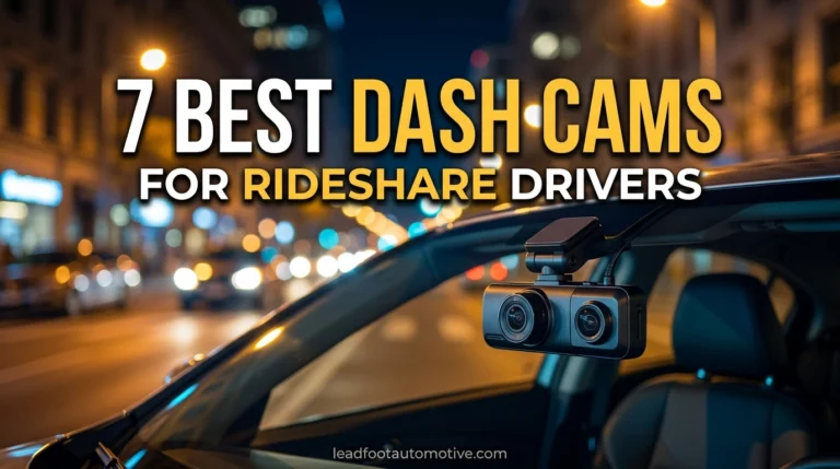 Best Dash Cam for Rideshare Drivers