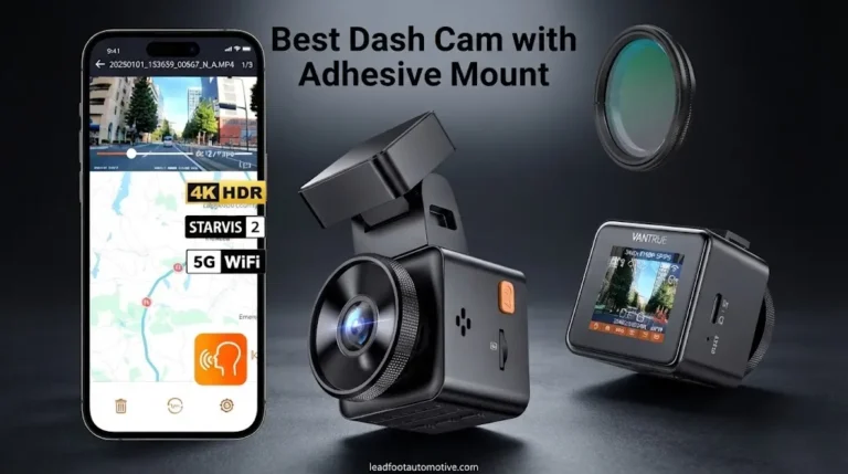 Best Dash Cam with Adhesive Mount