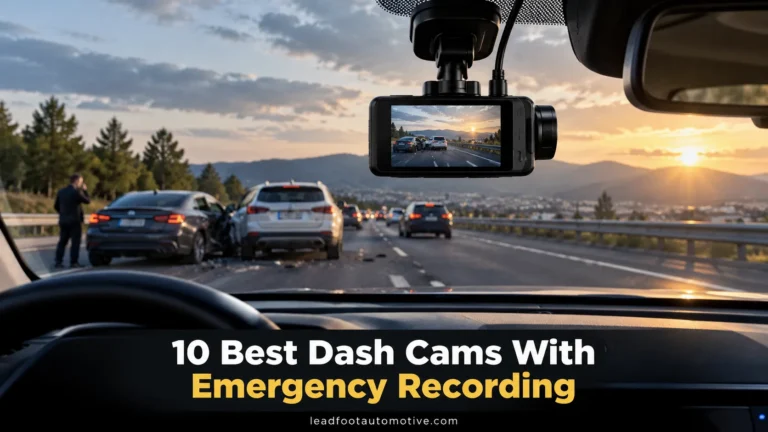 Best Dash Cams With Emergency Recording