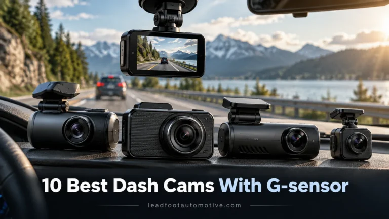 Best Dash Cams With G-sensor