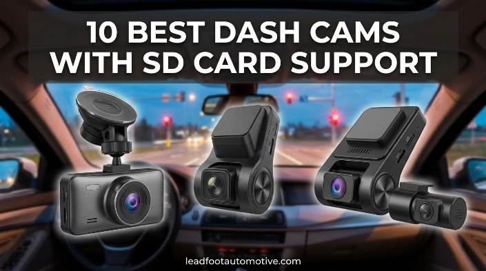 Best Dash Cams With SD Card Support