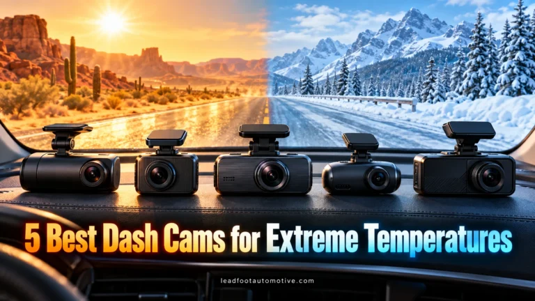 Best Dash Cams for Extreme Temperatures