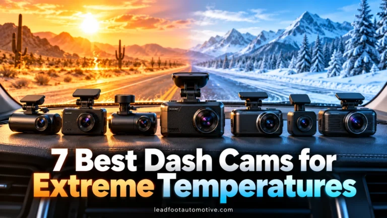Best Dash Cams for Extreme Temperatures