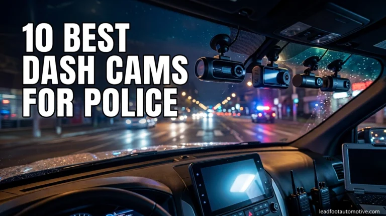 Best Dash Cams for Police