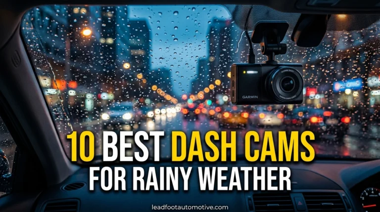 Best Dash Cams for Rainy Weather