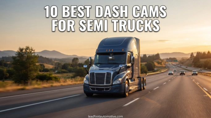 Best Dash Cams for Semi Trucks