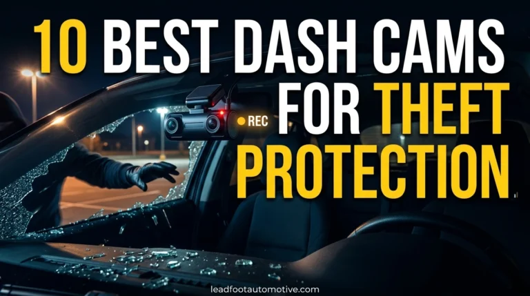 Best Dash Cams for Theft Protection