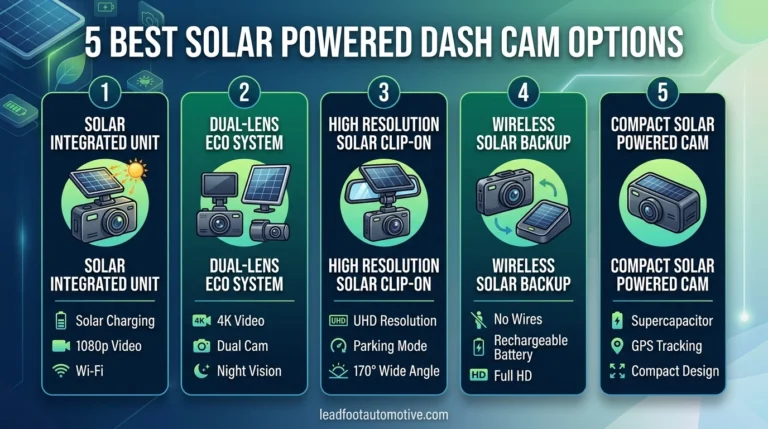 Best Solar Powered Dash Cam Options