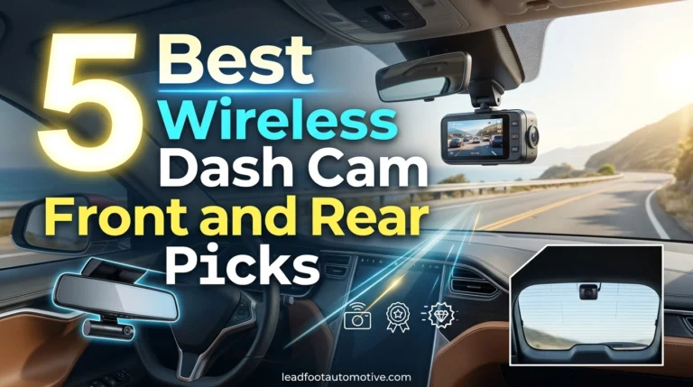 Best Wireless Dash Cam Front and Rear Picks