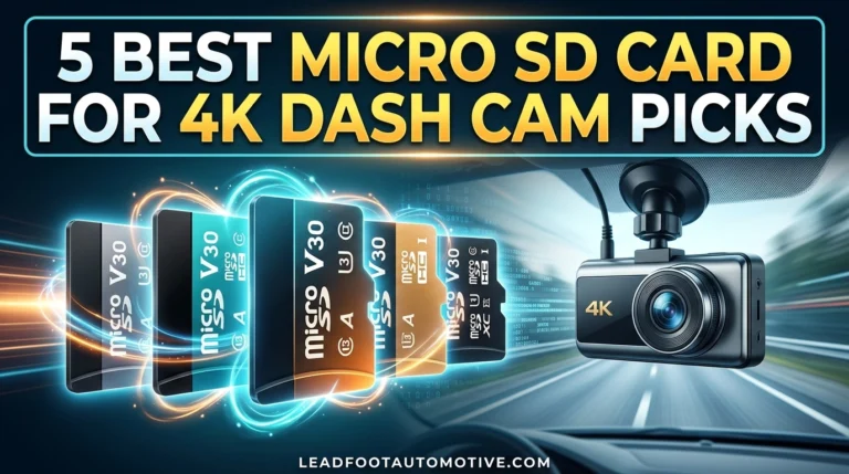 Best micro SD Card for 4K Dash Cam Picks