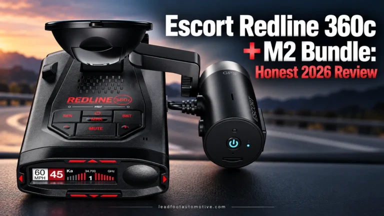 Escort Redline 360c + M2 Bundle