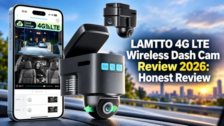 LAMTTO 4G LTE Wireless Dash Cam Review