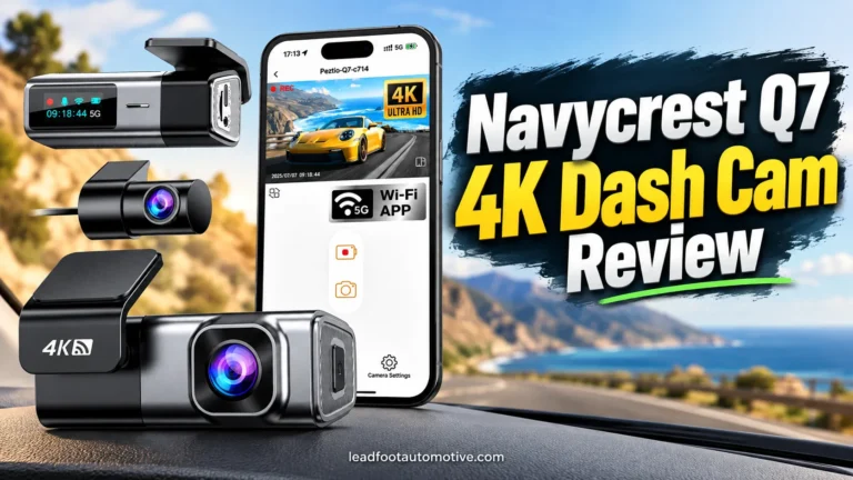 Navycrest Q7 4K Dash Cam Review