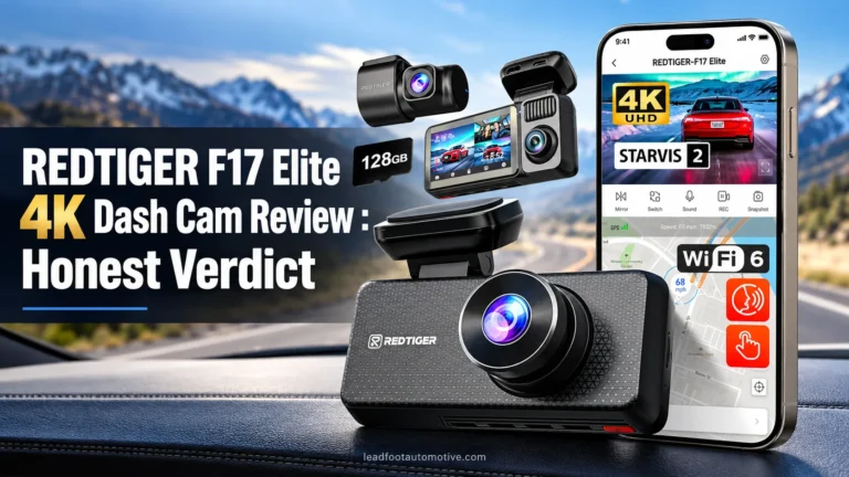 REDTIGER F17 Elite 4K Dash Cam