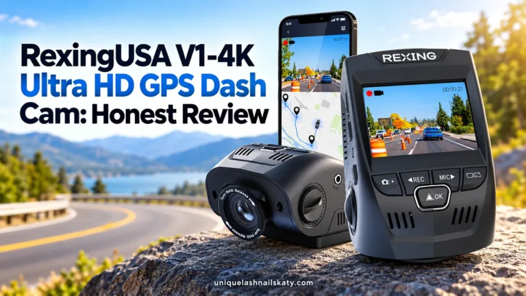 RexingUSA V1-4K Ultra HD GPS Dash Cam