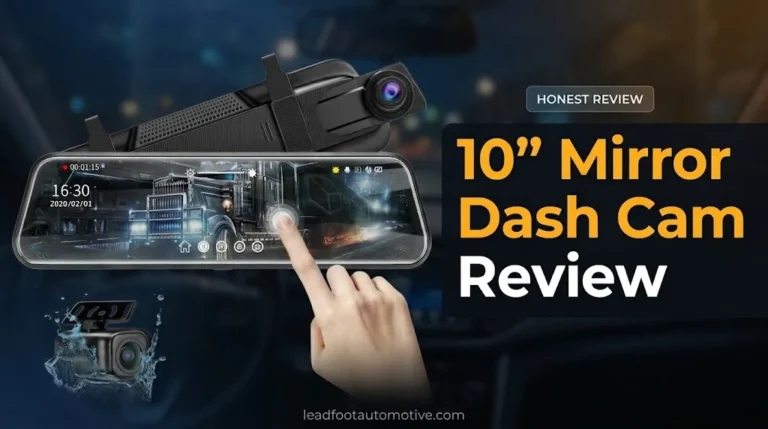 10’’ Mirror Dash Cam Review