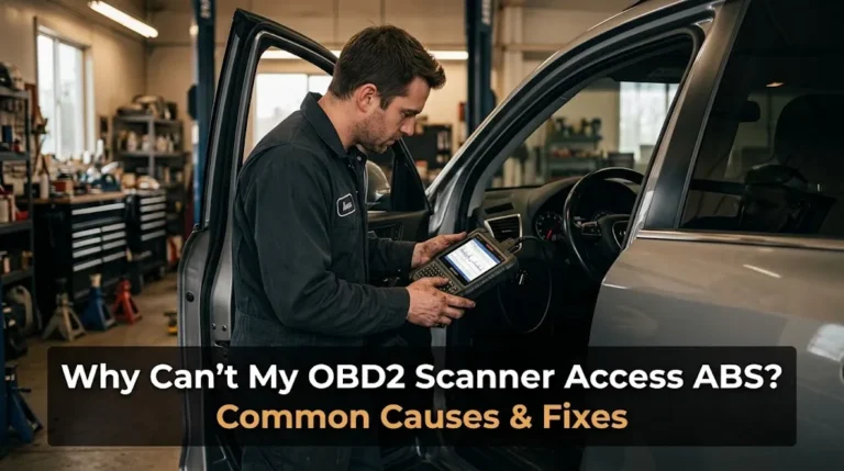 Why Can't My OBD2 Scanner Access ABS