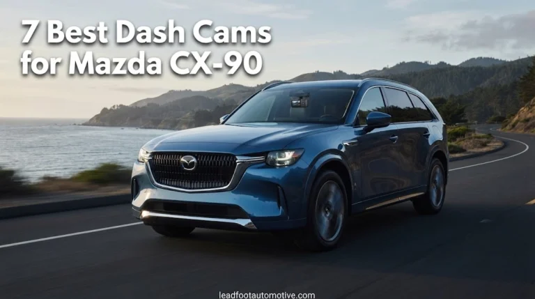 Best Dash Cams for Mazda CX-90