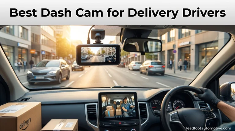 Best Dash Cam for Delivery Drivers