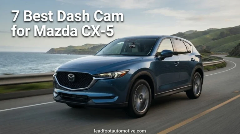 Best Dash Cam for Mazda CX-5